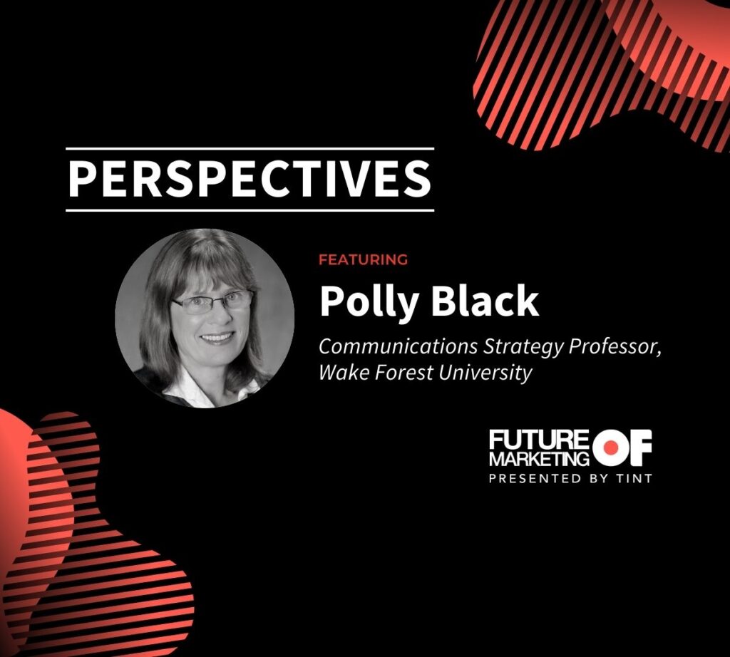 Perspectives: Polly Black, Communications Strategy Professor |