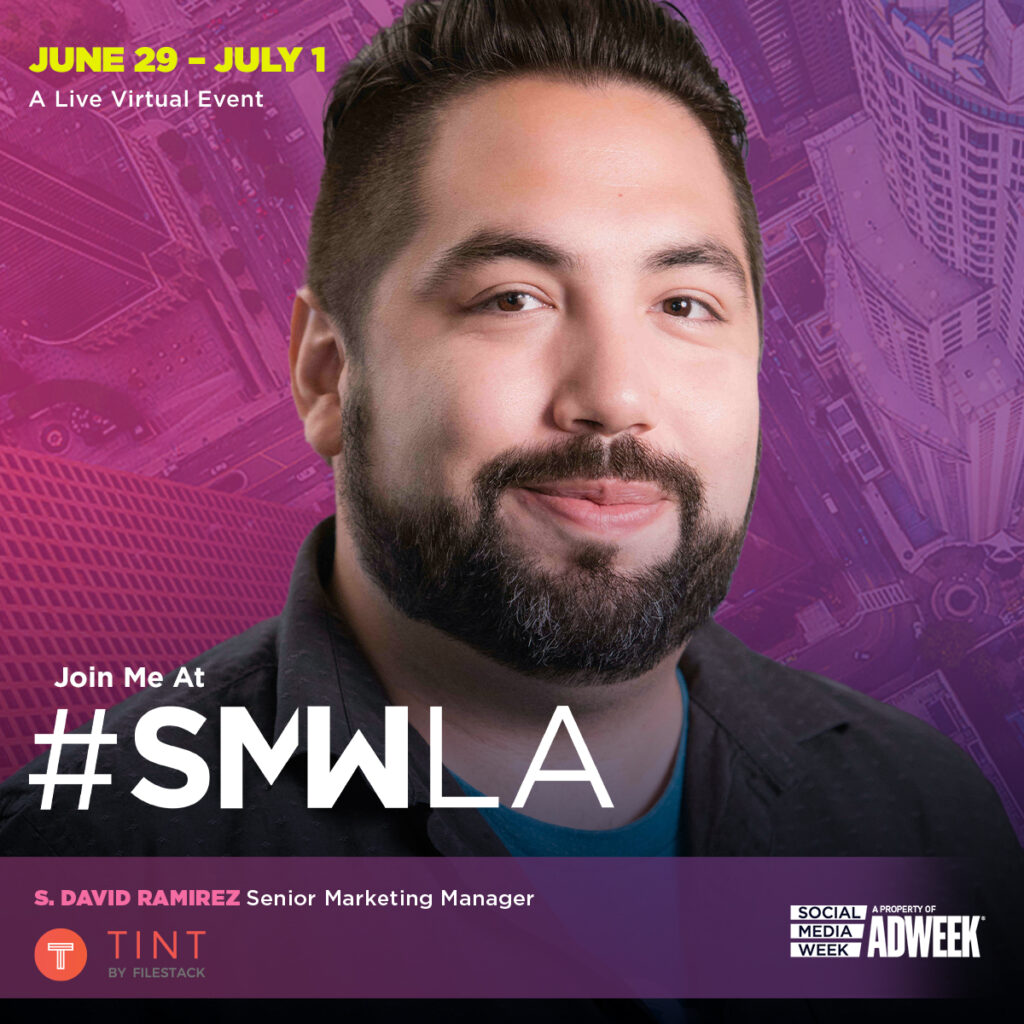 Promo asset from #SMWLA ft. S. David Ramirez