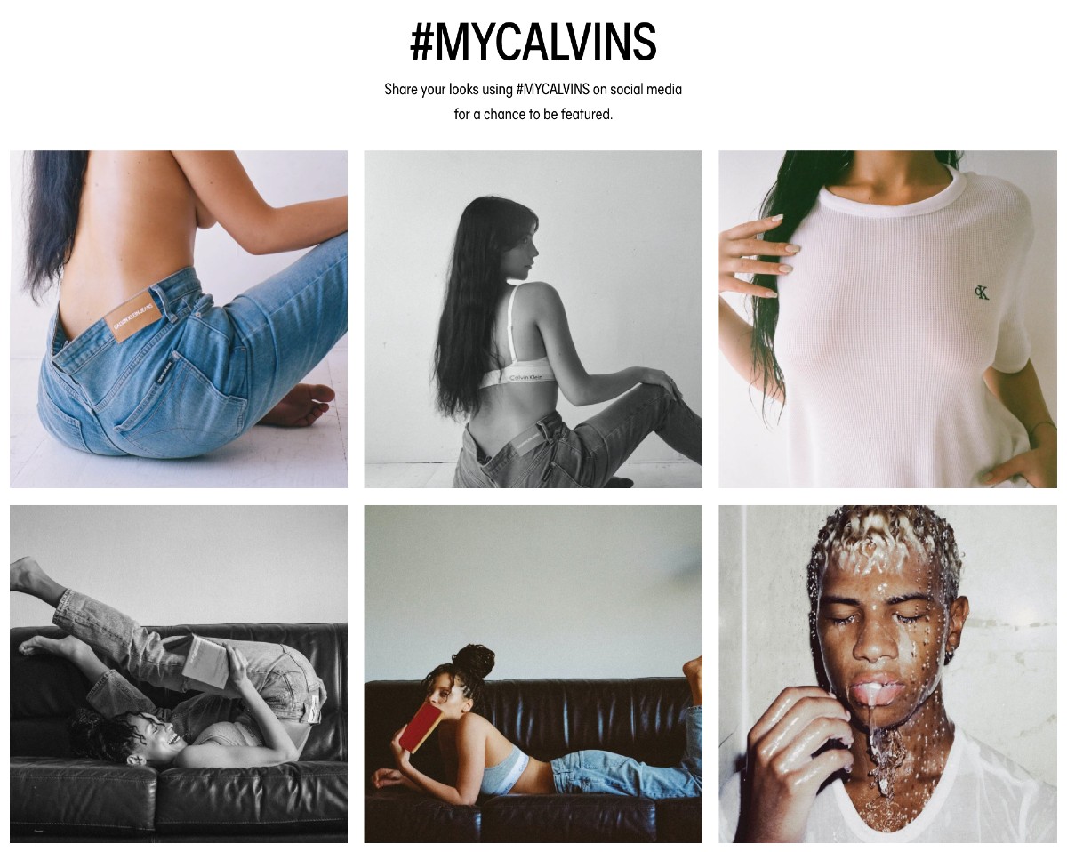 #MyCalvins microsite